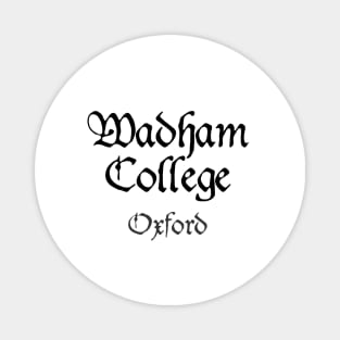 Oxford Wadham College Medieval University Magnet